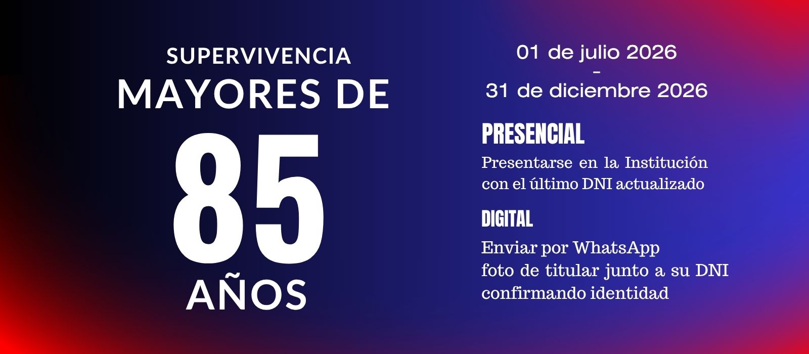 SUPERVIVENCIA