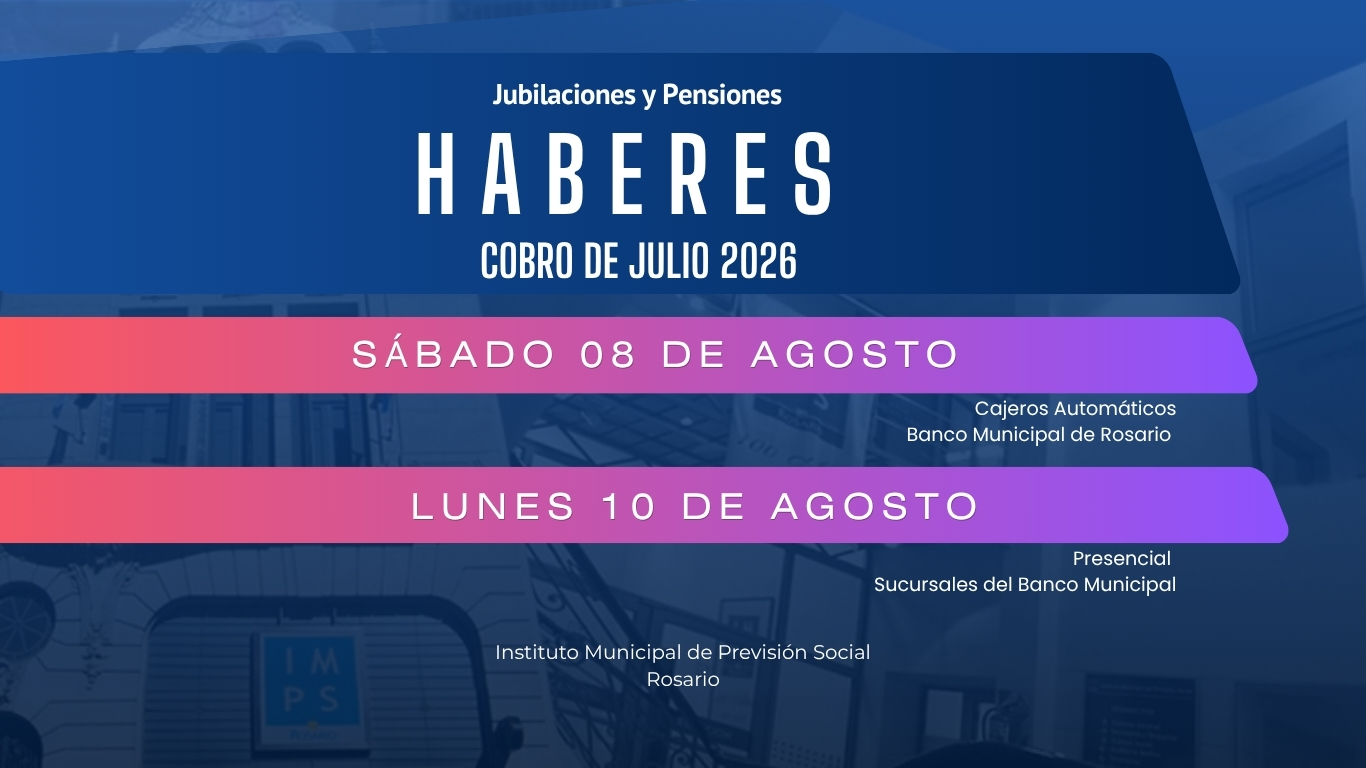 HABERES DE JULIO